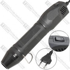 Портативный термофен для термотрубки YIHUA 8858-III, 140W/300W, 220В, чёрный
