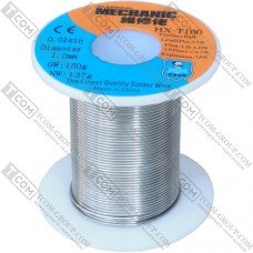 Припой Mechanic HX-T100 (Sn63/Pb37), диам.-1мм, 137гр.