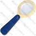 Лупа ручная LJ-009, круглая с LED подсветкой, 3X, диам.-50мм