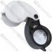 Лупа ювелирная NO.92530 с LED подсветкой, 30X, диам.-25мм