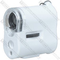 Мини микроскоп NO.9592-1 с прищепкой, 60X, подсветка + UV (3LR43)