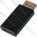 Перехідник штекер Display Port - гніздо HDMI, gold pin Перехідник штекер Display Port - гніздо HDMI, gold pin