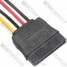 Кабель для видеокарт (SATA - PCI-E (Molex)), 15см