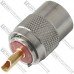 Штекер UHF накрутка под кабель RG-8, медь Штекер UHF накрутка под кабель RG-8, медь