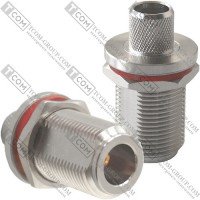 Гнездо N обжимное под кабель RG-8, Dosin, медь