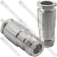 Гнездо N под кабель RG-8, Dosin, медь