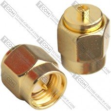 Переходник UFL/IPEX в SMA, латунь, gold
