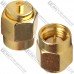Переходник UFL/IPEX в SMA, латунь, gold
