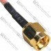 Пигтейл MMCX (MMCX - штекер SMA), 20cм