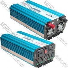 Инвертор с чистой синусоидой 12V в 220V, HPA-1500W без зарядки + LCD дисплей