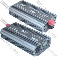 Инвертор с чистой синусоидой 12V в 220V ProFix-1500W (макс.3000W) без зарядки + LCD дисплей