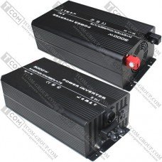 Инвертор с чистой синусоидой 12V в 220V RSC3000P 3000W (макс.6000W) с зарядкой 20А + функция ATS
