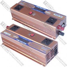 Инвертор 12V/24V в 220V UL-2000C с зарядкой 10А + LCD