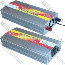 Инвертор 12V в 220V SUA-3000C с зарядкой 20А + USB