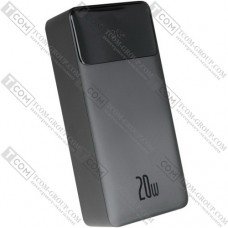 Повербанк Baseus Bipow, 30000 mAh, 20W, чёрный