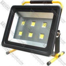 Прожектор аккумуляторный светодиодный (COB), переносной, 300W, 14.8V, 6600mAh, IP65
