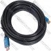 Шнур HDMI 8K (штекер - штекер) version 2.1, 5м, чёрный, в коробке