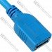 Удлинитель USB (штекер А - гнездо А), Version 3.0, 3м, синий