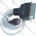 Шнур к принтеру штекер USB - штекер LPT IEEE36 1284, 1.5м