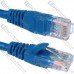 Патчкорд RJ-45, UTP кат-5E, синий, 0,5м