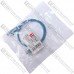 Патчкорд RJ-45, UTP кат-5E, синий, 0,5м