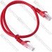 Патчкорд RJ-45, UTP кат-5E, красный, 0,5м