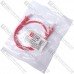 Патчкорд RJ-45, UTP кат-5E, красный, 0,5м