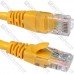 Патчкорд RJ-45, UTP кат-5E, жёлтый, 0,5м