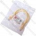 Патчкорд RJ-45, UTP кат-5E, жёлтый, 0,5м