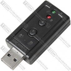 Звуковая карта USB 3D Sound 7.1