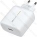 Сетевое зарядное устройство на 1 гнездо USB, 65W, 5V~2A, 10V~6.5A, белое