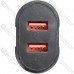 Сетевое зарядное устройство на 2 гнезда USB, QC 3.0, 5V~3.5A(max), чёрное