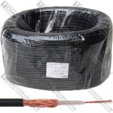 Кабель RG-174 (7x0,16Cu/80x0,12Cu), диам.-2,8мм, 200м