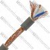 Кабель микрофонный Sound Srar 2 жилы, 25×0.12мм, Cu, Ø6мм, серый, на катушке, 100м