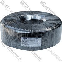 Кабель FTP KW-Link, Сat.5e, 4 пары, 0.51мм, CCA, Ø5мм, наружный, чёрный, 305м/бухта