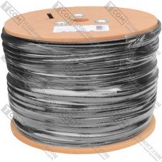 Кабель FTP(PEM) Cat.5e EUROSAT 4x2x(0,51CU), наружный c тросом, 305м, катушка