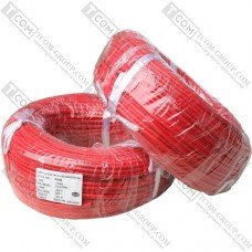 Провод силиконовый 1 жила 12AWG (3,5мм.кв.) TinCU, красный, 100м