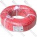 Провод силиконовый 1 жила 10AWG (5,3мм.кв.) TinCU, красный, 100м