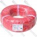 Провод силиконовый 1 жила 9AWG (6,0мм.кв.) TinCU, красный, 100м