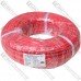 Провод силиконовый 1 жила 8AWG (8,3мм.кв.) TinCU, красный, 100м