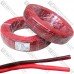 Провод силиконовый 2 жилы 22AWG (2х0,32мм.кв.) TinCU, красно-чёрный, 200м Провод силиконовый 2 жилы 22AWG (2х0,32мм.кв.) TinCU, красно-чёрный, 200м