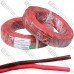 Провод силиконовый 2 жилы 20AWG (2х0,52мм.кв.) TinCU, красно-чёрный, 200м