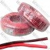 Провод силиконовый 2 жилы 12AWG (2х3,5мм.кв.) TinCU, красно-чёрный, 100м