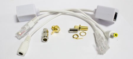 Комплект для передачи питания для IP-камер без PoE