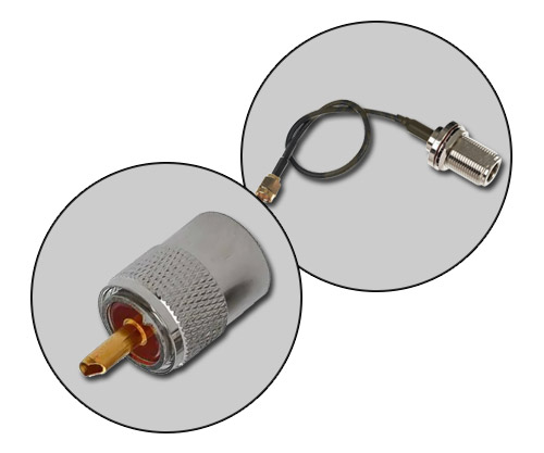 Разъёмы BNC, TNC, UHF, miniUHF, SMA, FME