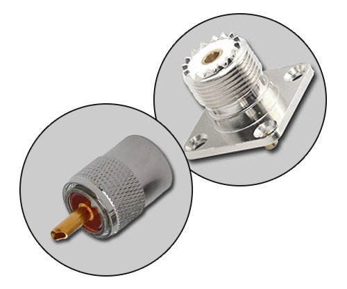 Разъёмы BNC, TNC, UHF, miniUHF, SMA, FME