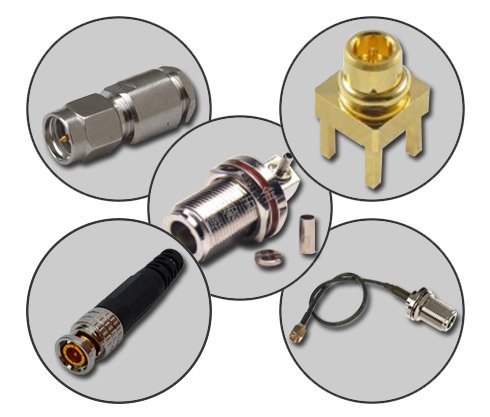 Разъёмы BNC, TNC, UHF, miniUHF, SMA, FME