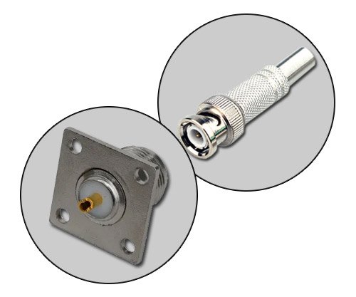 Разъёмы BNC, TNC, UHF, miniUHF, SMA, FME